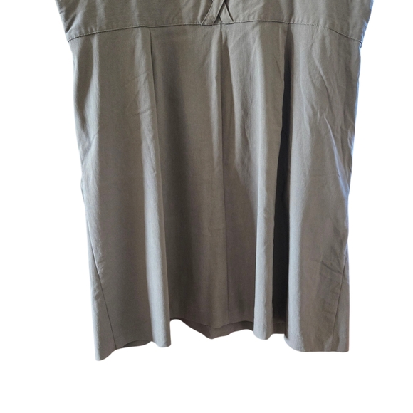 PLUS SIZE*****Robbie Bee Olive Midi Dress - Picture 9 of 11